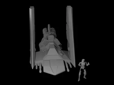 Fighter Craft 3D print model