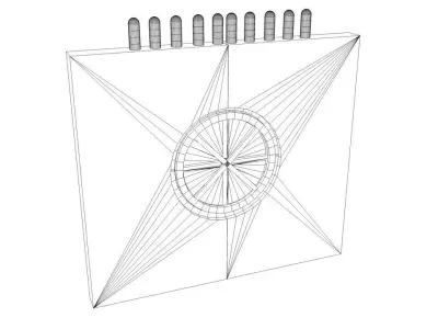 Vault Door Free 3D model