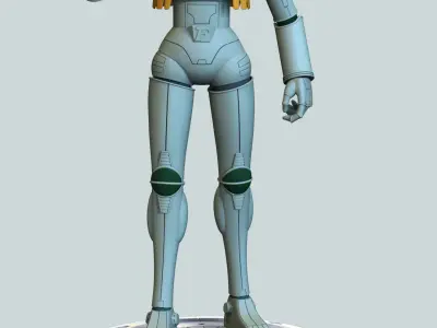 GRAG from Captain Future - Capitaine Flam 3D model