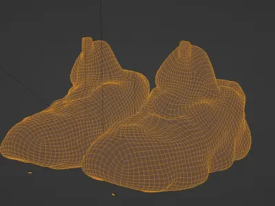 YEEZY 500 Desert Rat Kanye West  Streetwear 3D model