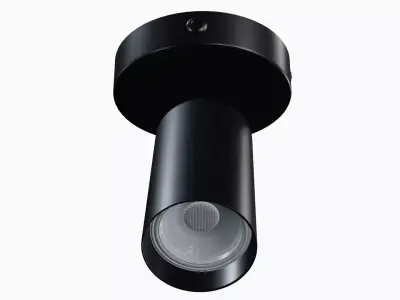  surface-mounted spot light Low-poly 3D model