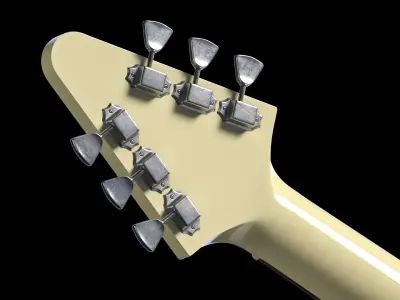  Gibson Flying V Ivory 