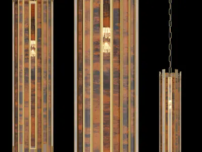 Laila Pendant by Arhaus 3D model