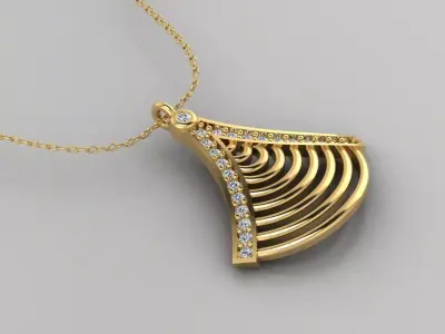 Pendant P108 3D Print Model 3D print model