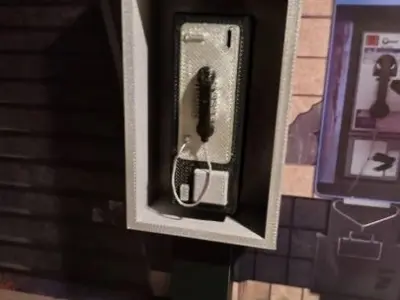 Legends Scale Pay Phone Digital File for 3d Printing STL File 3D print model
