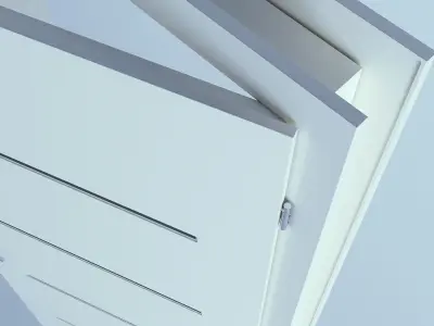 White Door 27 3D model