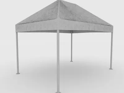 Gazebo Tent 6 250 cm X 350 cm 3D model