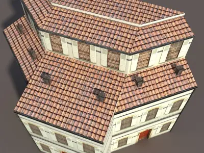 Apartment House 3D model