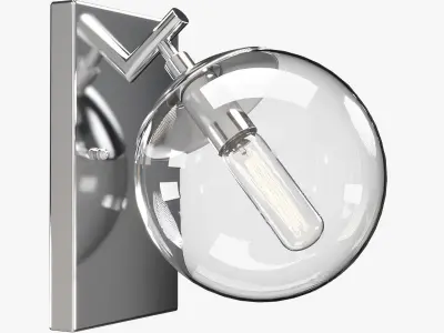 Progress Lighting Mod Bath Vanity Wall Light Collection 3D Model Pack