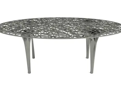 Sedona Dining table Low-poly 3D model