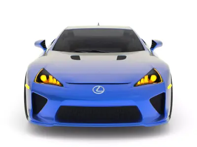 Lexus LFA 3D model