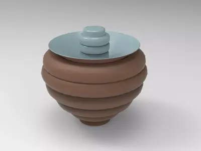 Tania Vase 3D model