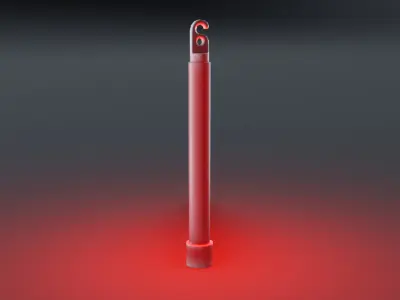 Lightstick 3D Model Low-poly 3D model