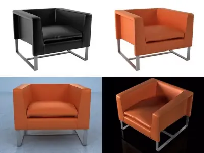 Club Armchair 3D model