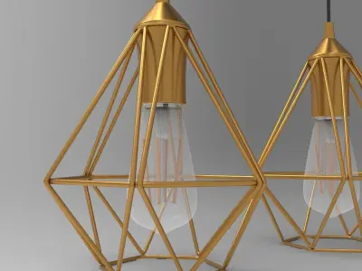 ceiling light 003 Free 3D model