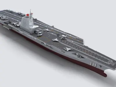 China aircraft carrier CV-18 Fujian 