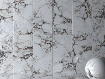 Wall Tiles Museum Breccia 60x120 Set 1 Texture
