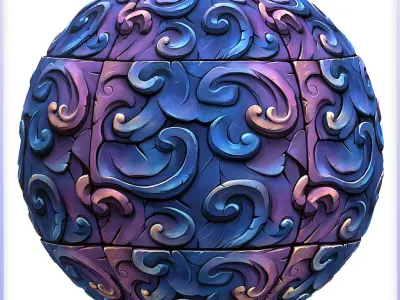 Stylized Wall Seamless Texture Texture 77