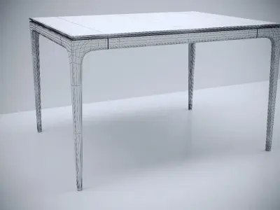 Adam Court Dining Table 3D model