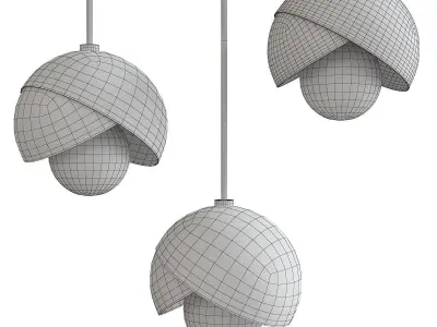 Emma Pendant Light Low-poly 3D model