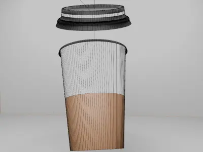 coffe cup  Free 3D model