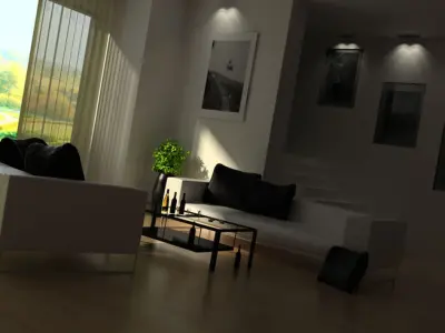 Photorealistic House Interior Collection 3D model buy