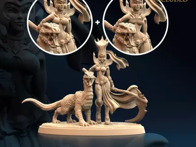 Perpetual Night 2 - Arcanist 3D print model