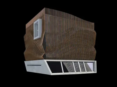 Public Building 3D model
