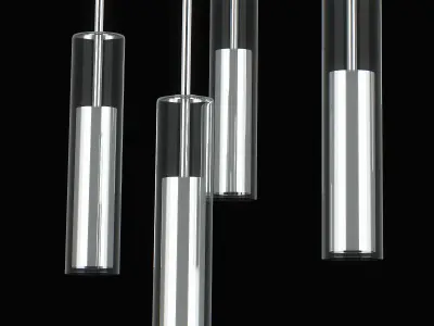 75606x Cilino Lightstar Hanging Chandelier 3D model