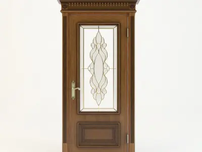 Door vitrag 3D model