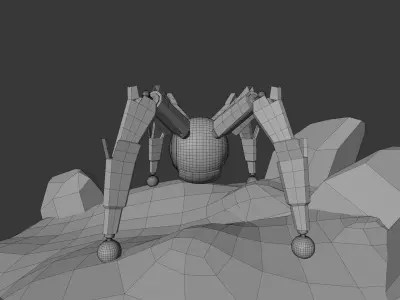 Arc Raiders Stylized Leaper 3D model
