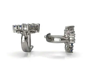 Botanical Earrings 3D print model