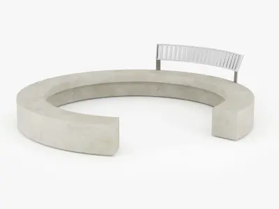 Urban Furniture 3D model get