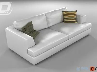 Mega Sofa Collection 3D Model Pack