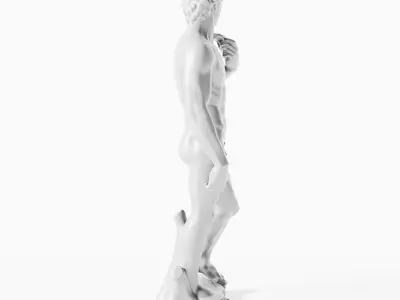 David Renaissance  Sculpture 3D model