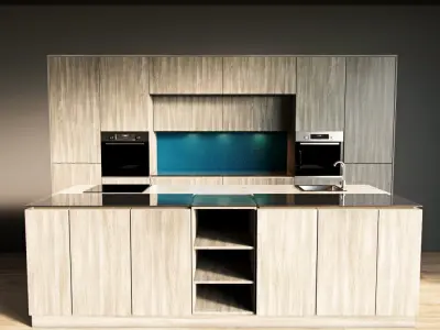 75-Kitchen3 texture 7 3D model
