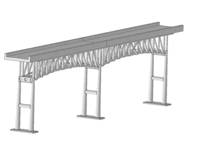 Bridge scale 1 in 87 3D print model