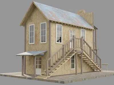 Wild West Build 3D model