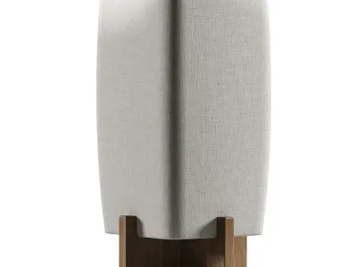 Crate and Barrel Toro Table Lamp 3D model