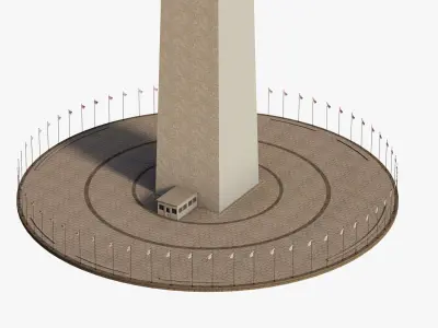 Washington Monument 3D model