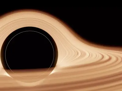 Black Hole 3D model