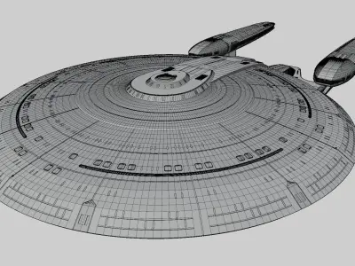 Ambassador class Redesign 3D print model