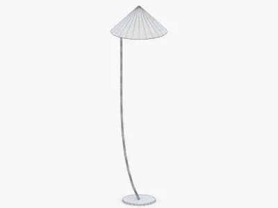 1447 - Floor Lamp Low-poly 3D model