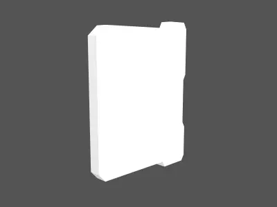 UHD High tech Graphical Interface v7 001 Low-poly 3D model