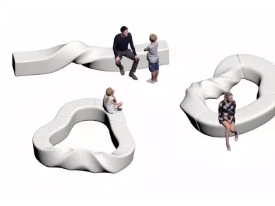 Creative Seats 3D model purchase