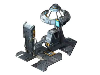 Non-functional mechanical object 24 3D model