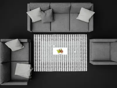 Sonder Living - Lauren Modular Sofa 07 3D model