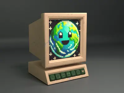 Office Cute Assets Low-poly 3D model