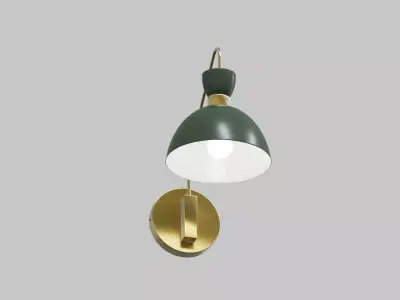 Contemporary Wall Lamps in Multiple Colors 3D model