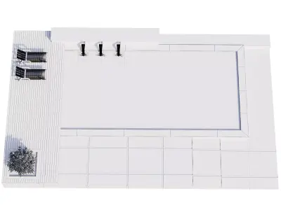 Pool 13 3D model